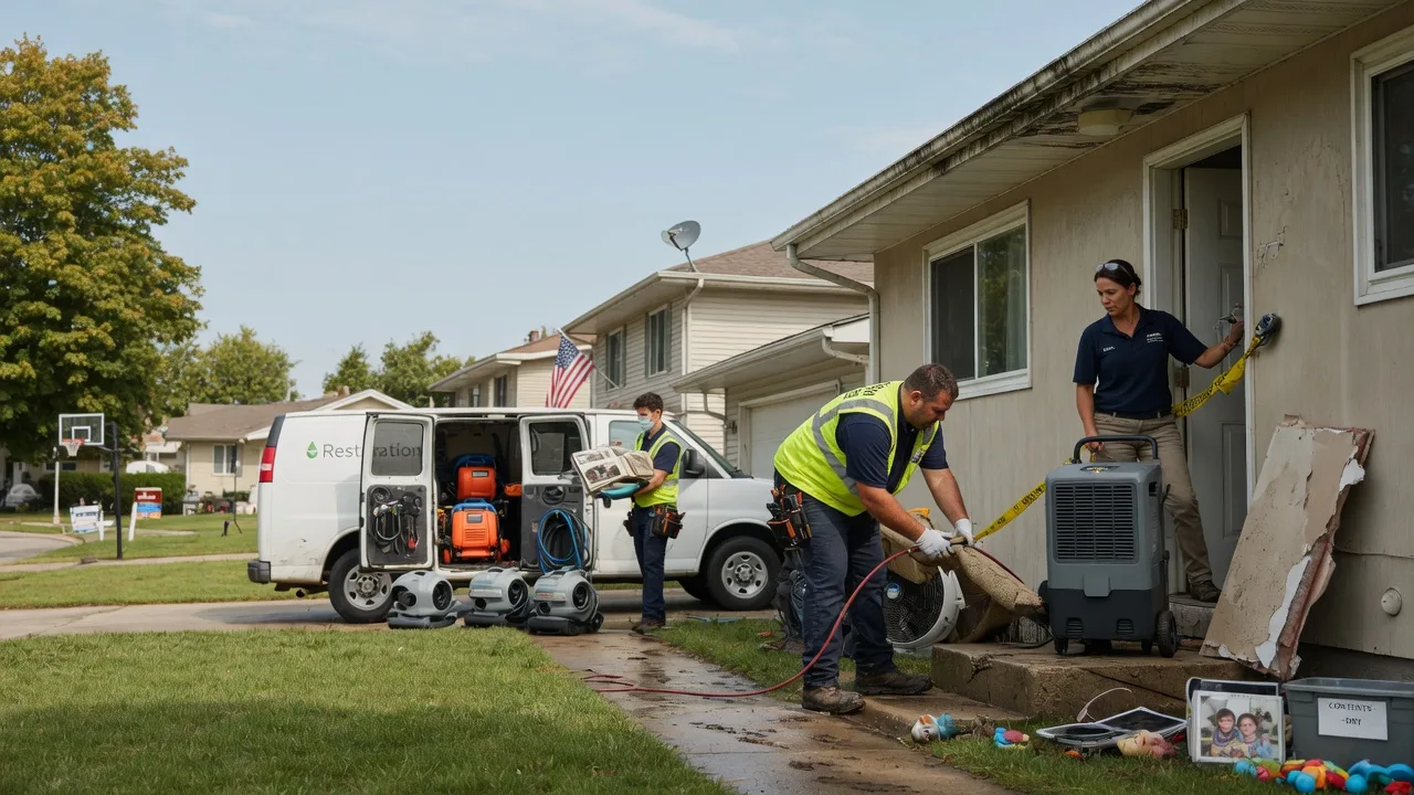 Water Damage Restoration in Downs, KS near me